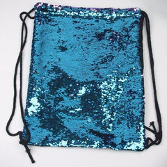 Double Color Sequins Drawstring Bag