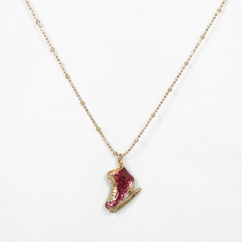 Skate Shoes Pendant Vintage Necklace