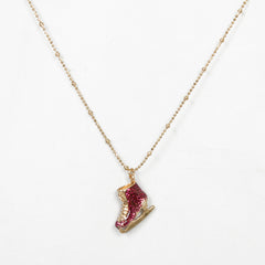 Skate Shoes Pendant Vintage Necklace