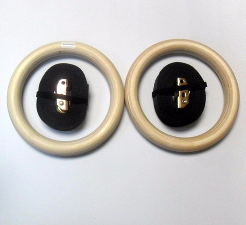 Wooden Cross-fit Training Rings